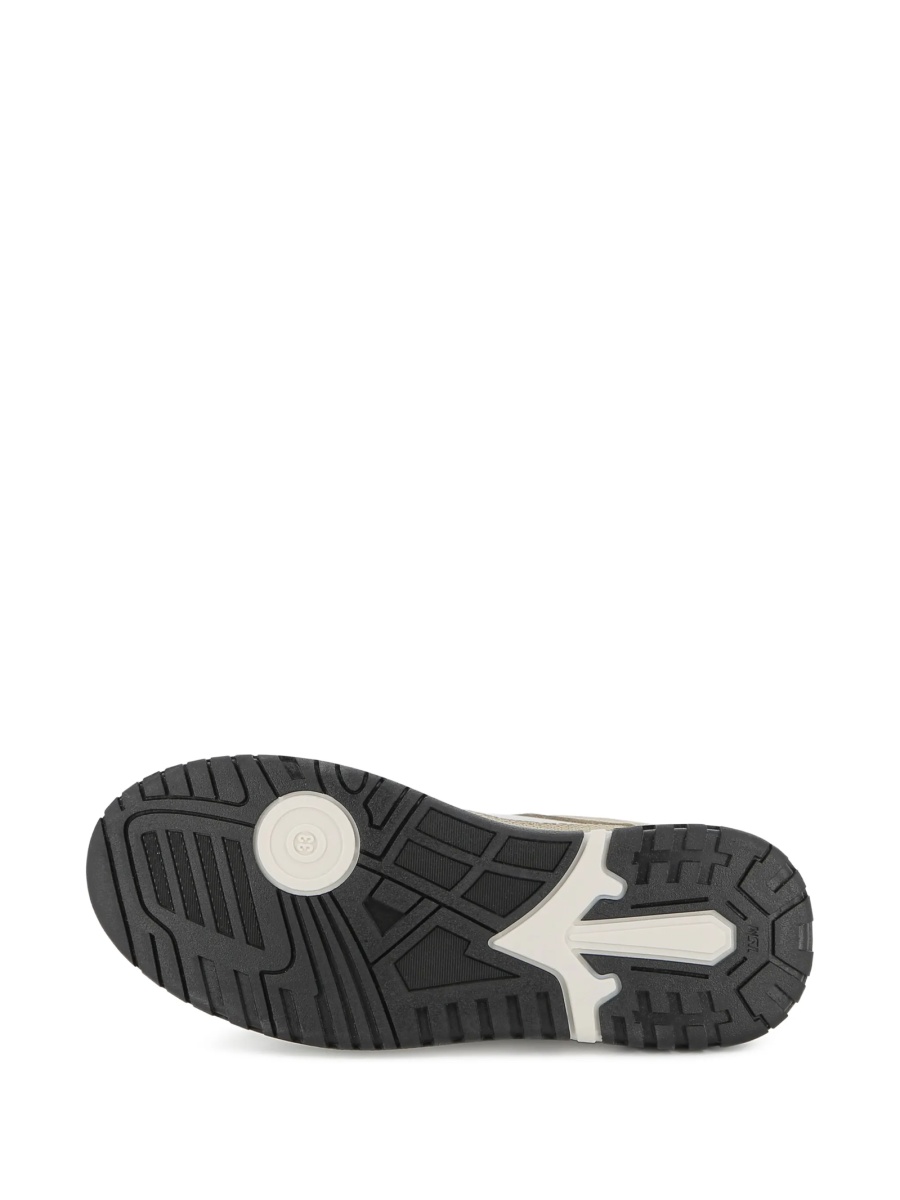 Sneakers Marc Jacobs neutri din material textil si piele intoarsa - Img 5