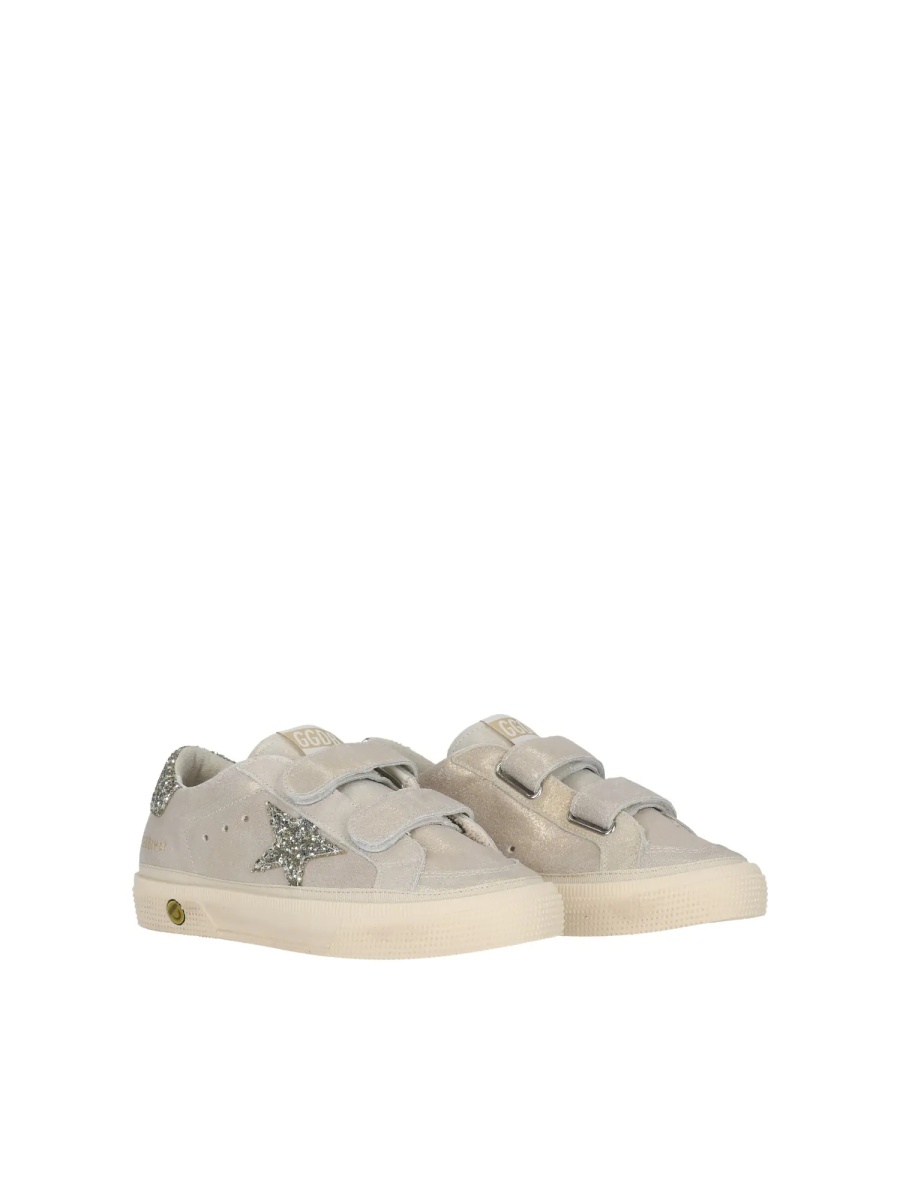 Sneakers MAY SCHOOL LAMINATED SUEDE UPPER TOE VAMP AND TONGUE GLITTER STAR AND HEEL - Img 2