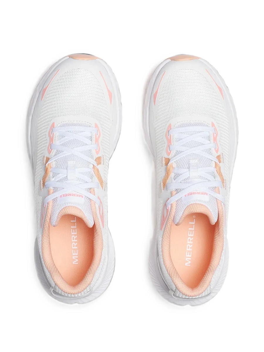 Sneakers Merrell albi din poliuretan si plasa - Img 3