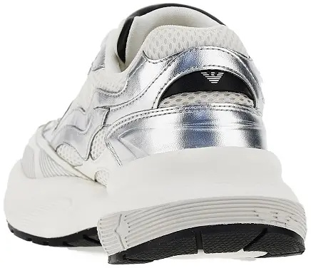 Sneakers Mesh sneakers with leather details - Img 3
