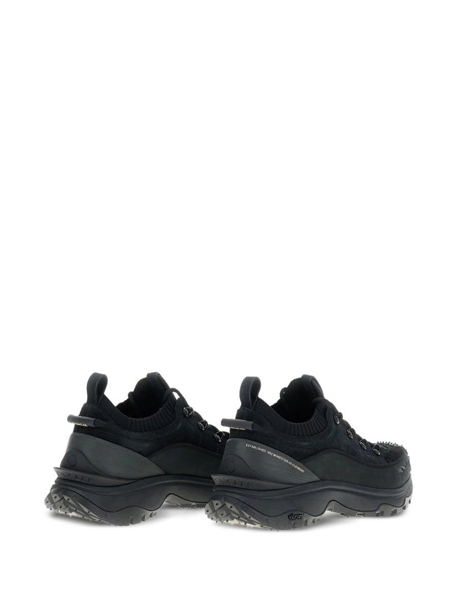 Sneakers Moncler negri din piele - Img 3