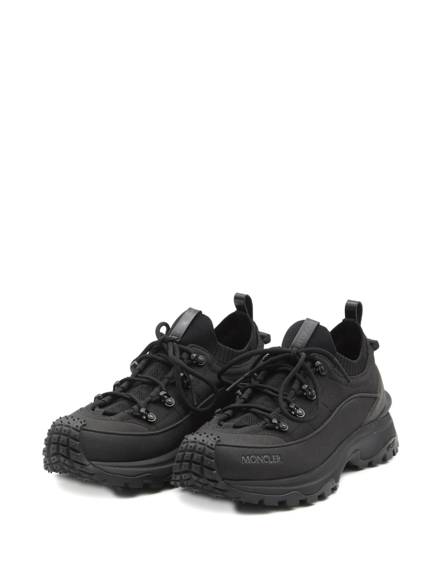 Sneakers Moncler negri din polyester - Img 2