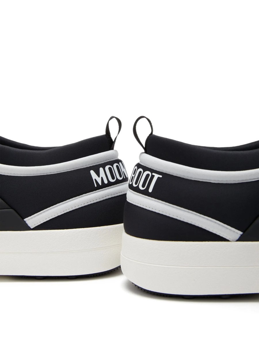 Sneakers Moon Boot negri din poliuretan si poliamida - Img 2