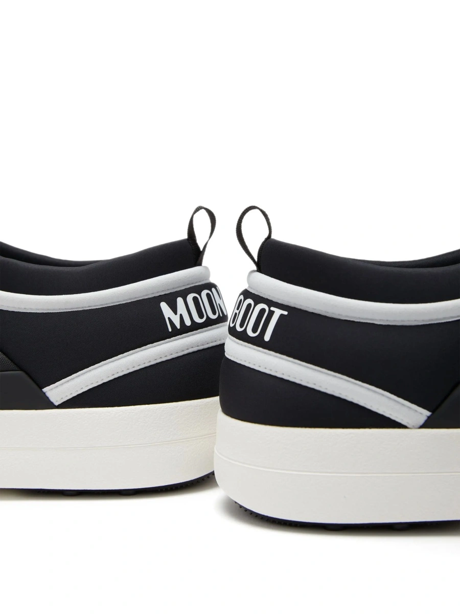 Sneakers Moon Boot negri din poliuretan si poliamida - Img 2