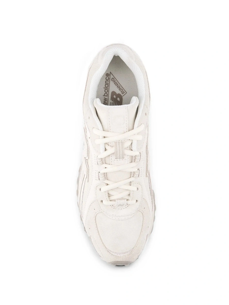 Sneakers New Balance gri din piele si material textil 'U204' - Img 6