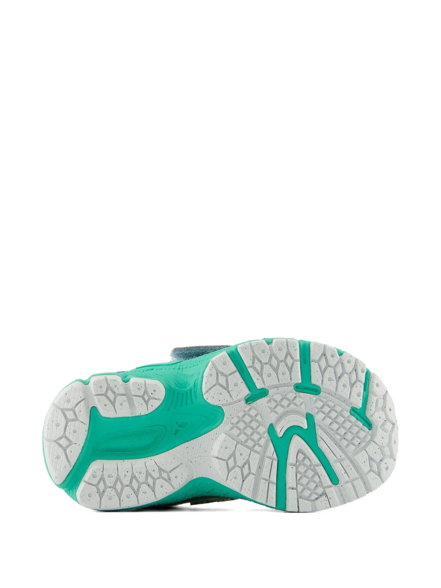 Sneakers New Balance Kids verzi din polyester - Img 3