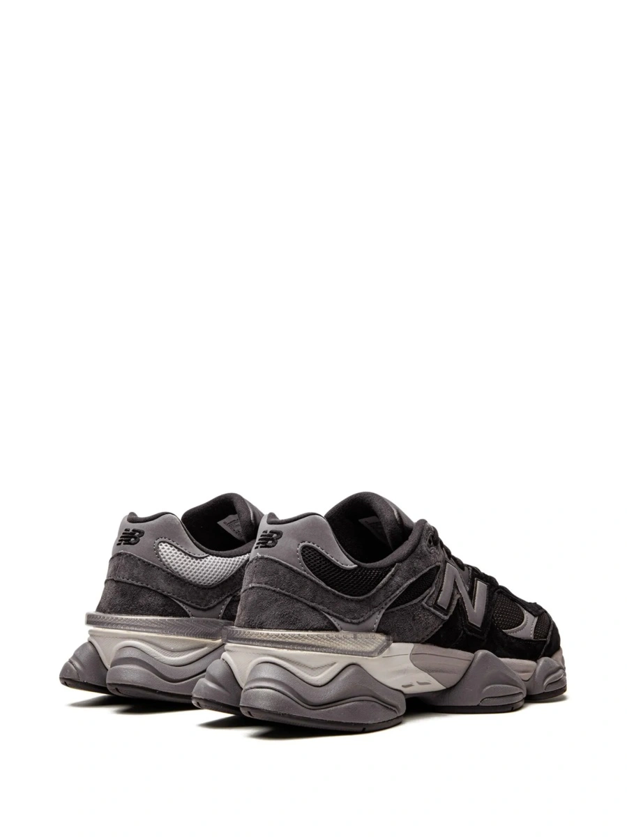 Sneakers New Balance negri din material textil si piele - Img 3
