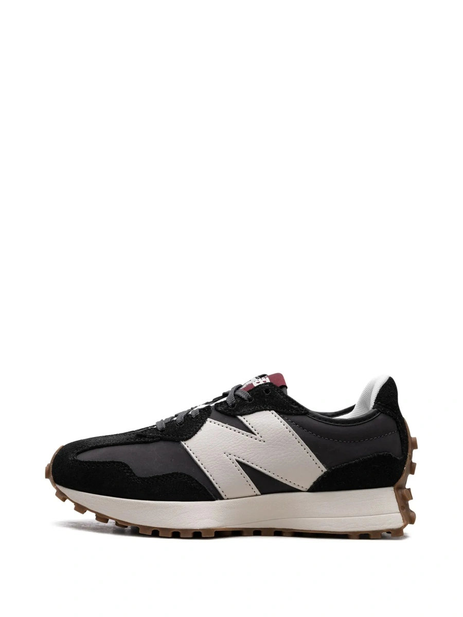 Sneakers New Balance negri din piele intoarsa - Img 8