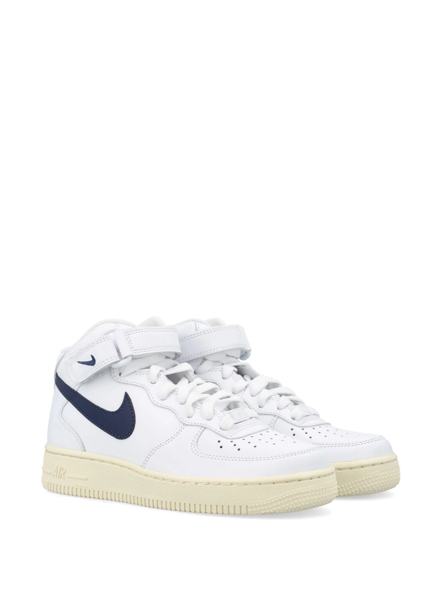 Sneakers Nike air force 1 albi din piele - Img 2