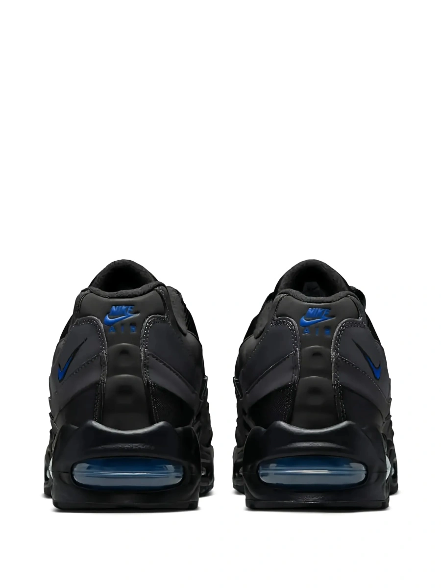 Sneakers Nike air max negri din material textil si poliuretan - Img 3