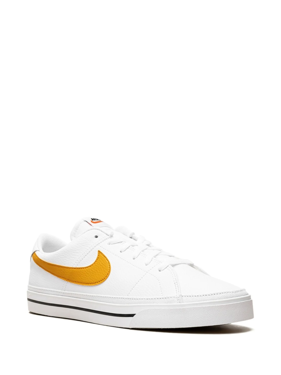 Sneakers Nike albi din piele - Img 2