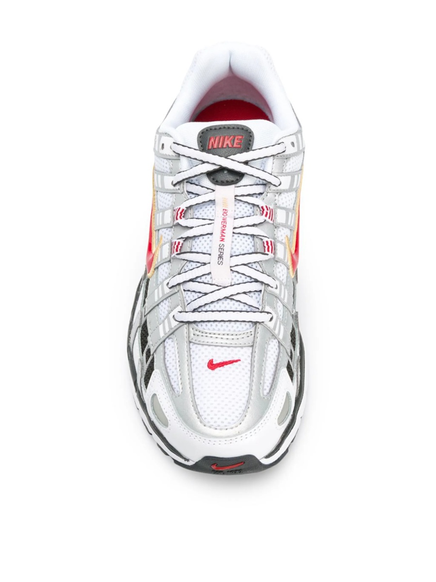 Sneakers Nike albi din polyester - Img 4