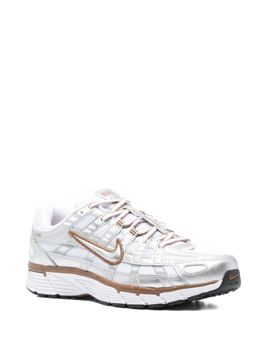 Sneakers Nike argintii din poliuretan si material textil - Img 2