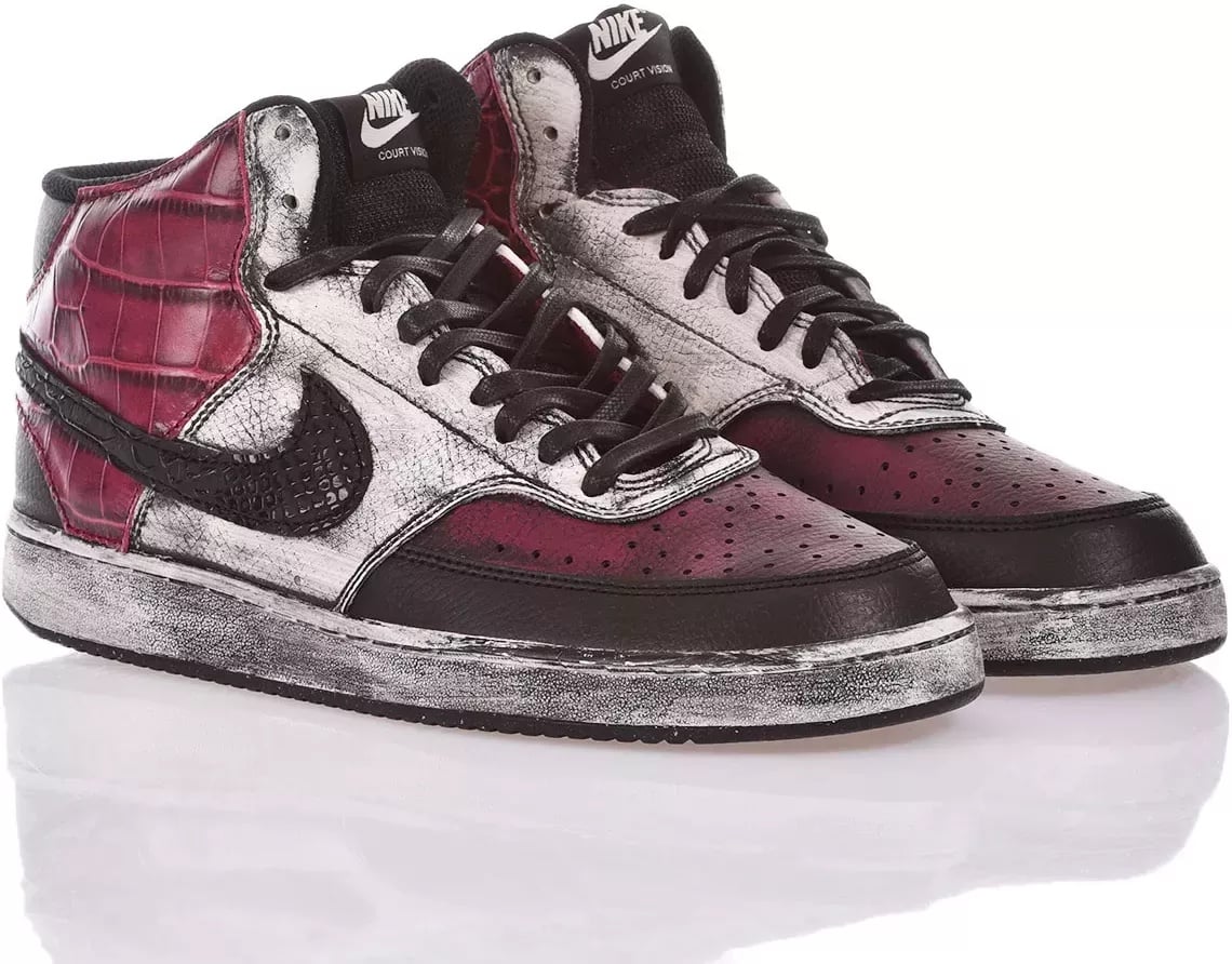 Sneakers Nike Court Vision Black, Red* - Img 2