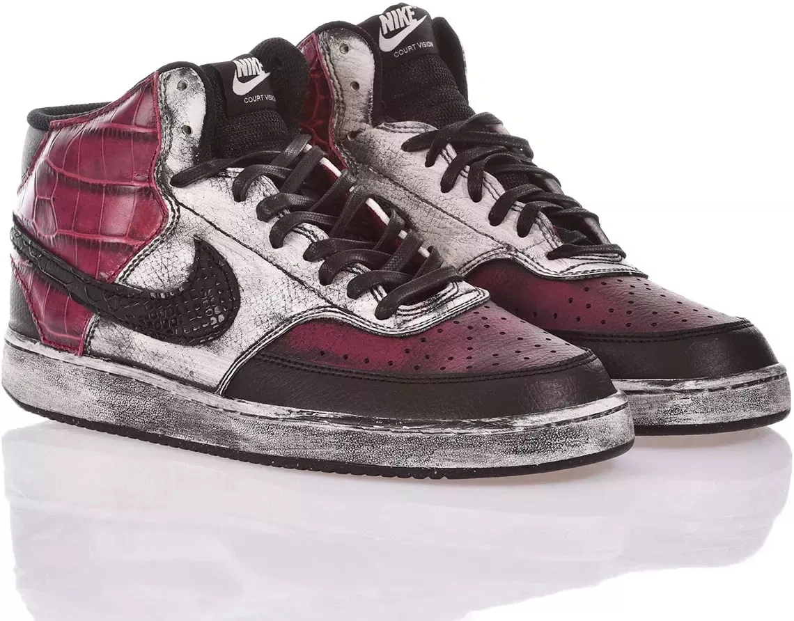 Sneakers Nike Court Vision Black, Red* - Img 2