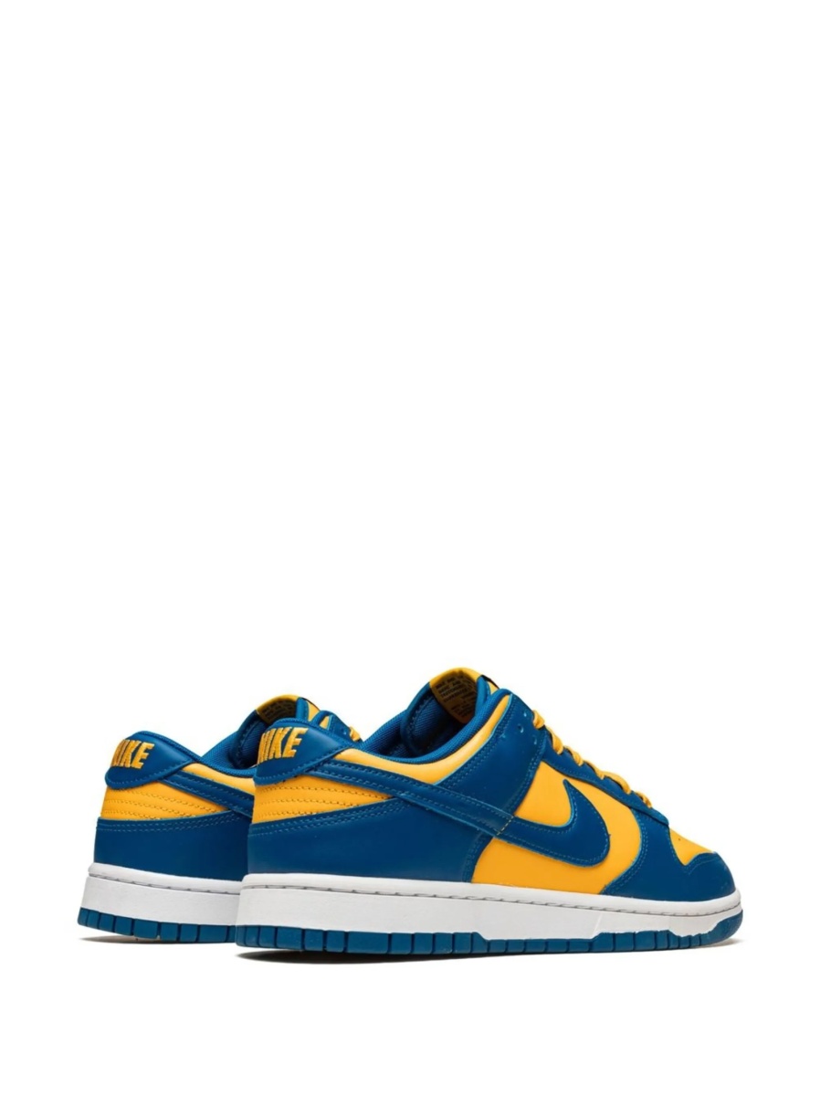Sneakers Nike dunk albastri din piele - Img 3