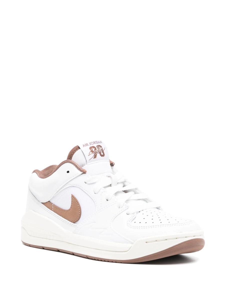 Sneakers Nike jordan albi din piele - Img 2