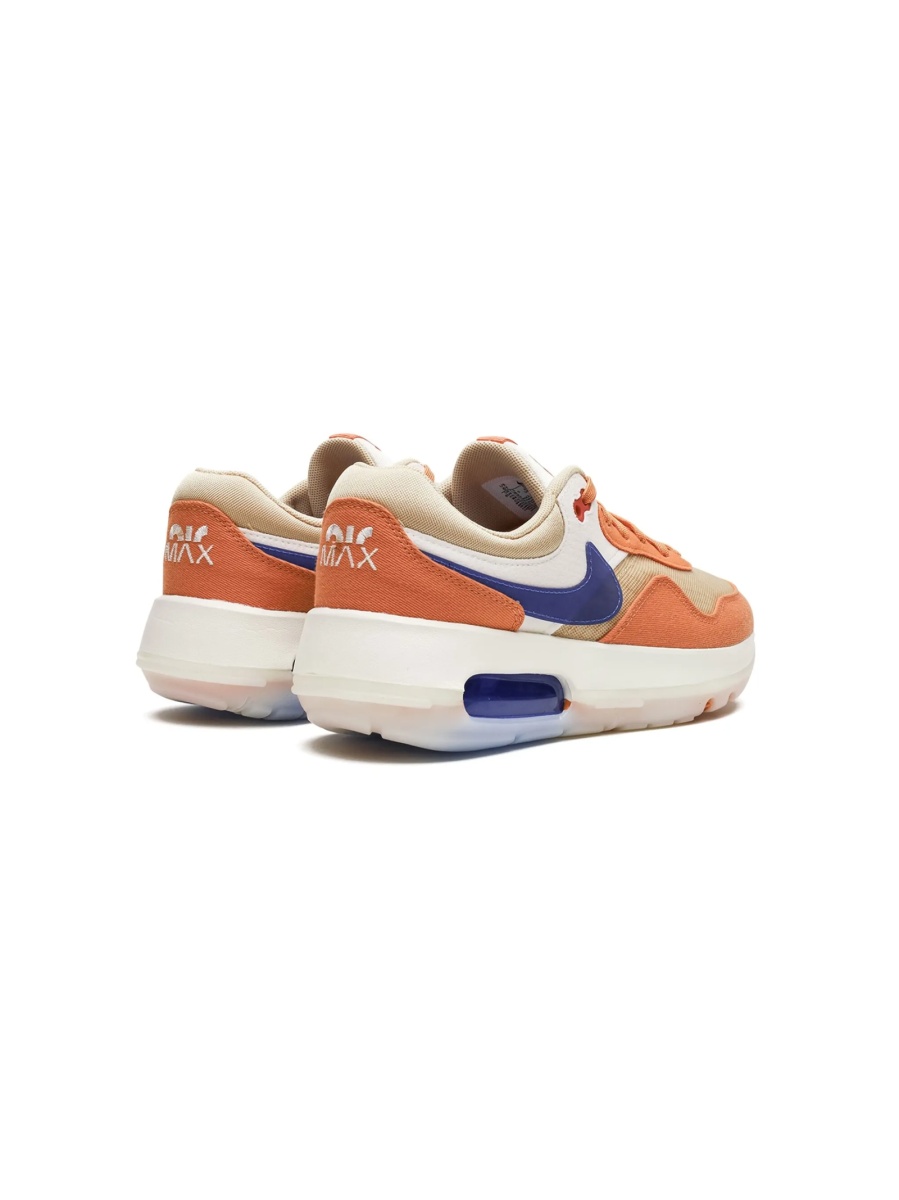 Sneakers Nike portocalii din material textil - Img 3