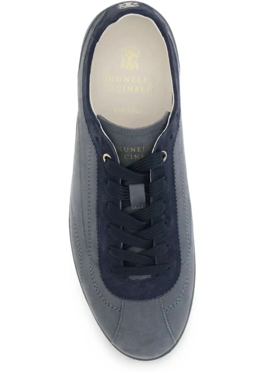 Sneakers Nubuck and suede Sneakers with Slim sole - Img 6