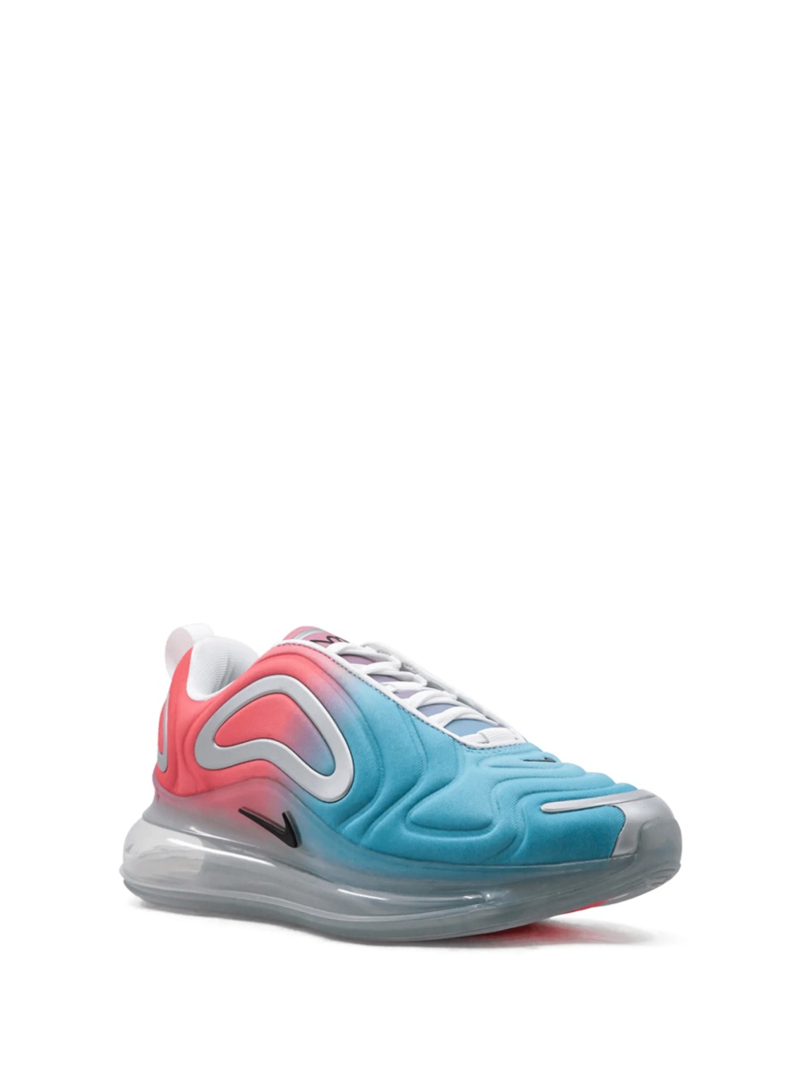 Sneakers NUDE air max albastri din polyester - Img 2