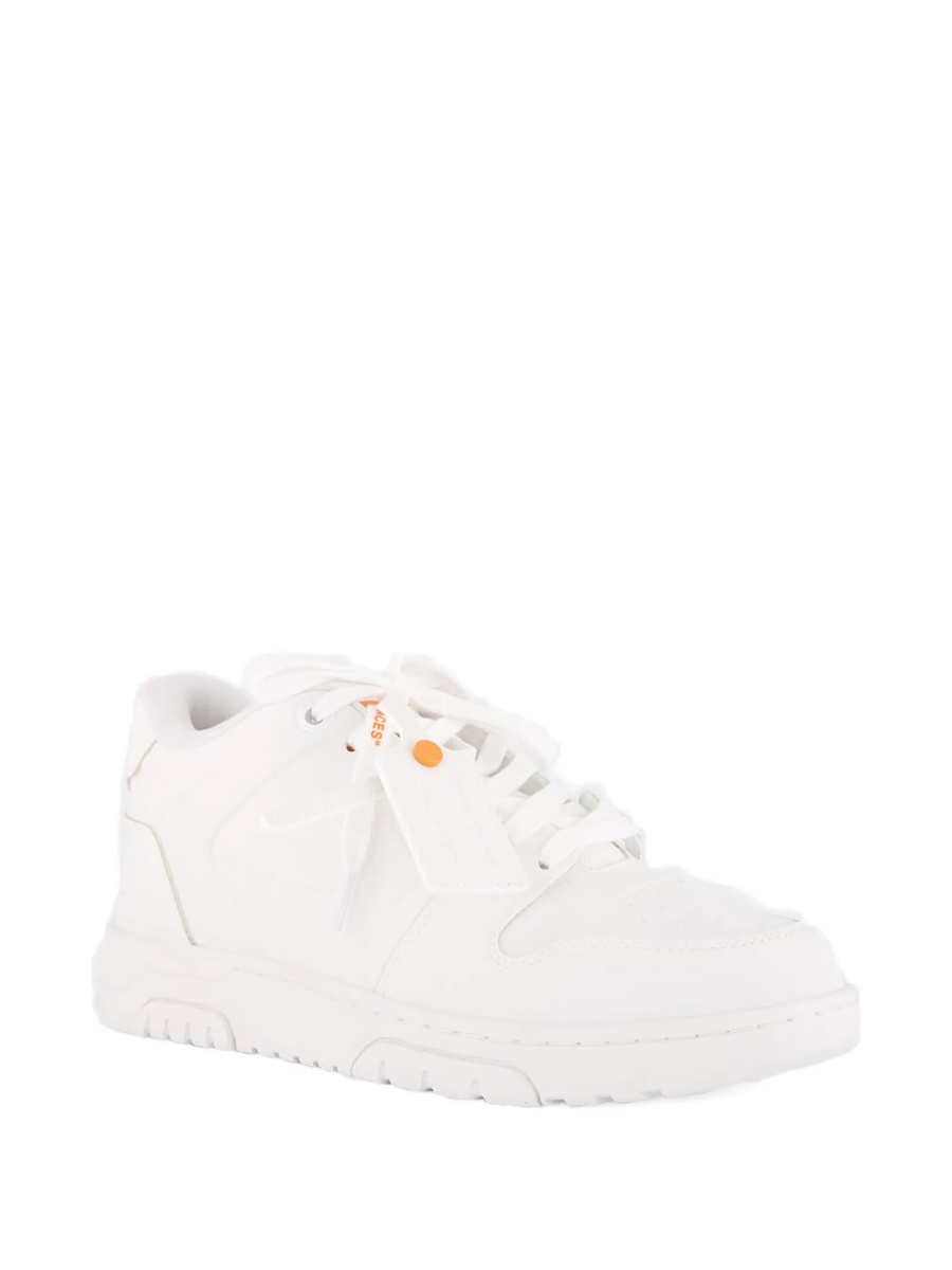 Sneakers Off-White Out of Office albi din tpu si piele - Img 5