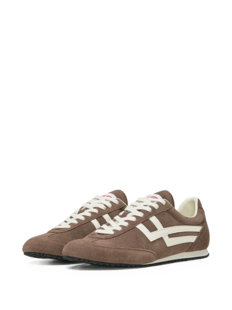Sneakers Pro-Keds maro din piele intoarsa - Img 2