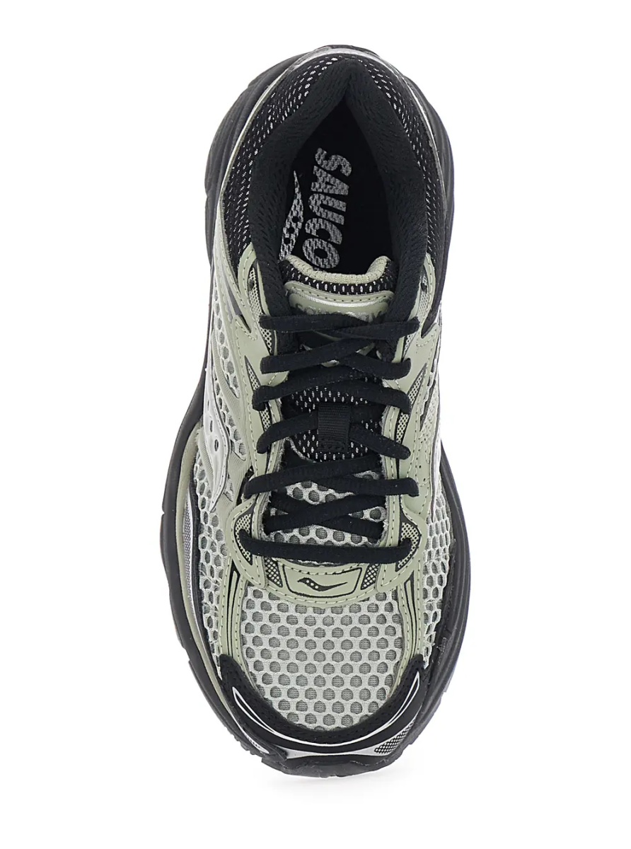 Sneakers 'Progrid Omni 9' green Sneakers with embossed logo on the side and serrated sole in Tech Fabric unisex - Img 4