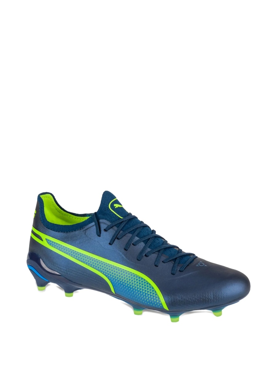 Sneakers PUMA albastri din poliuretan - Img 2
