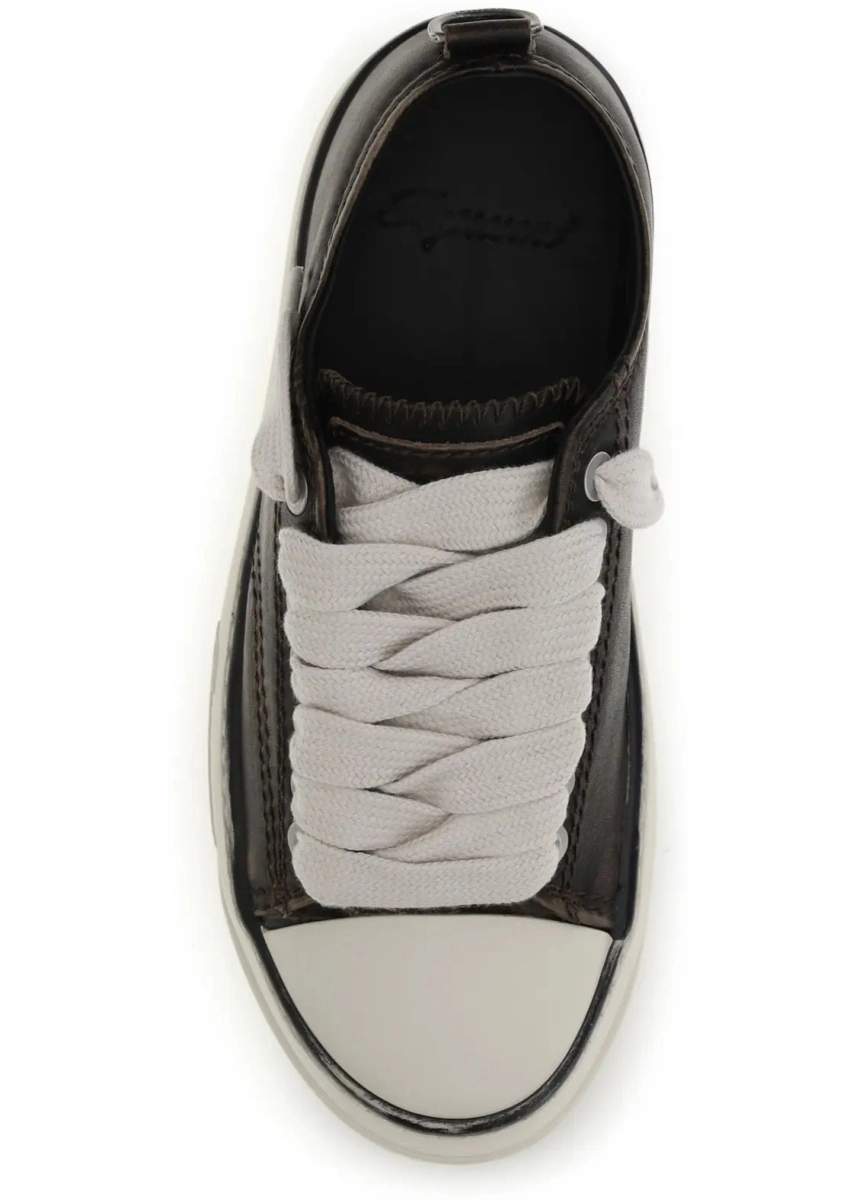 Sneakers REPRESENT maro din piele - Img 4