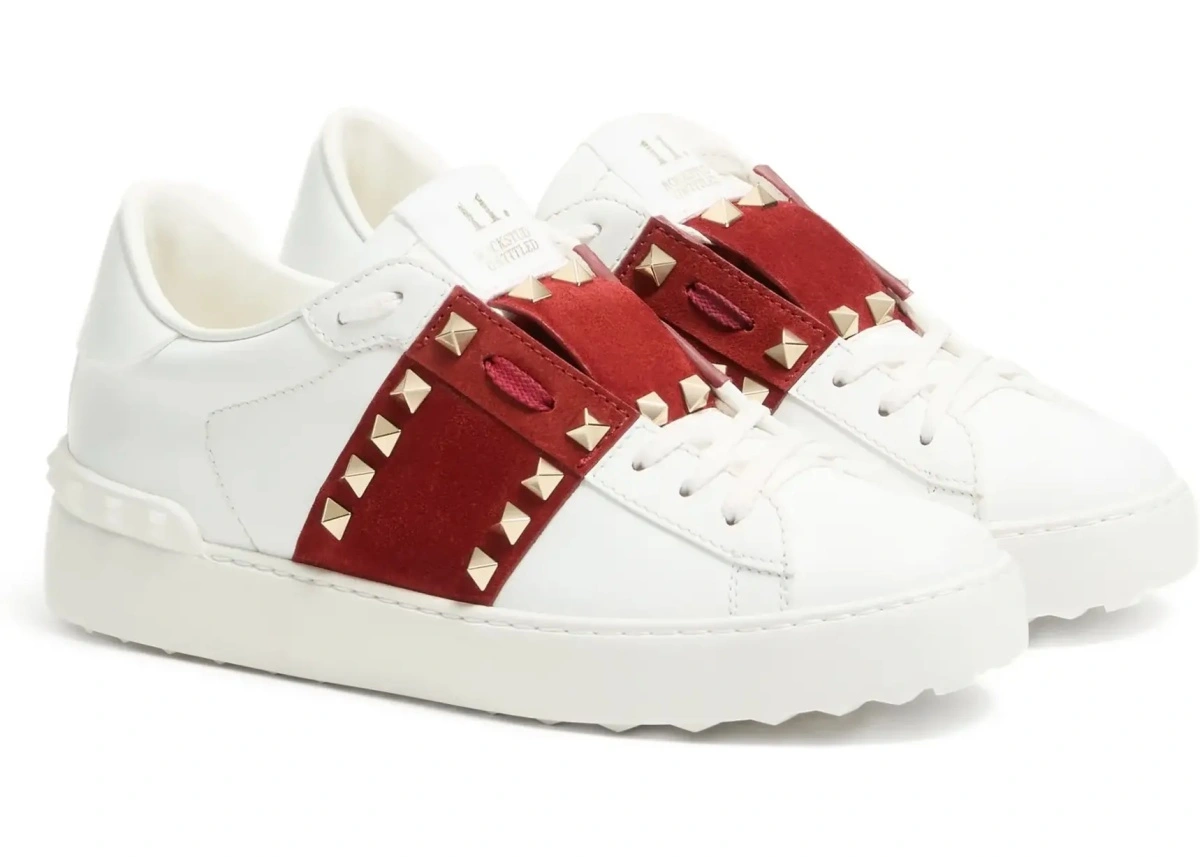 Sneakers Rockstud Untitled Sneakers with suede band - Img 5
