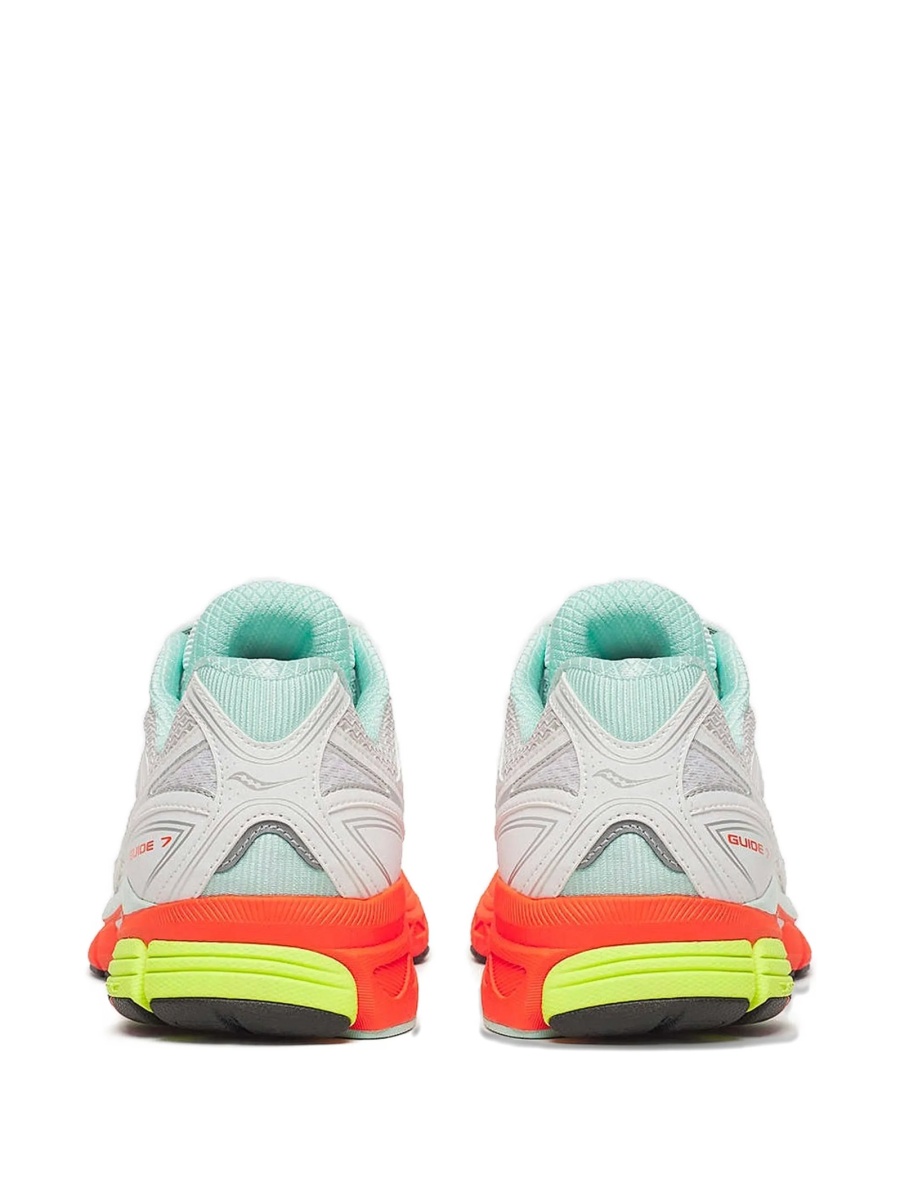 Sneakers Saucony gri din poliuretan si material textil - Img 3