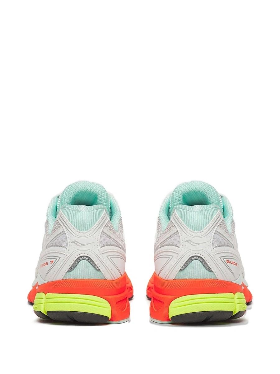 Sneakers Saucony gri din poliuretan si material textil - Img 3