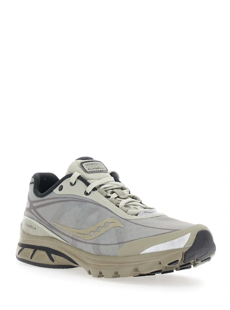 Sneakers Saucony verzi din material textil 'Kinvara 1' - Img 2