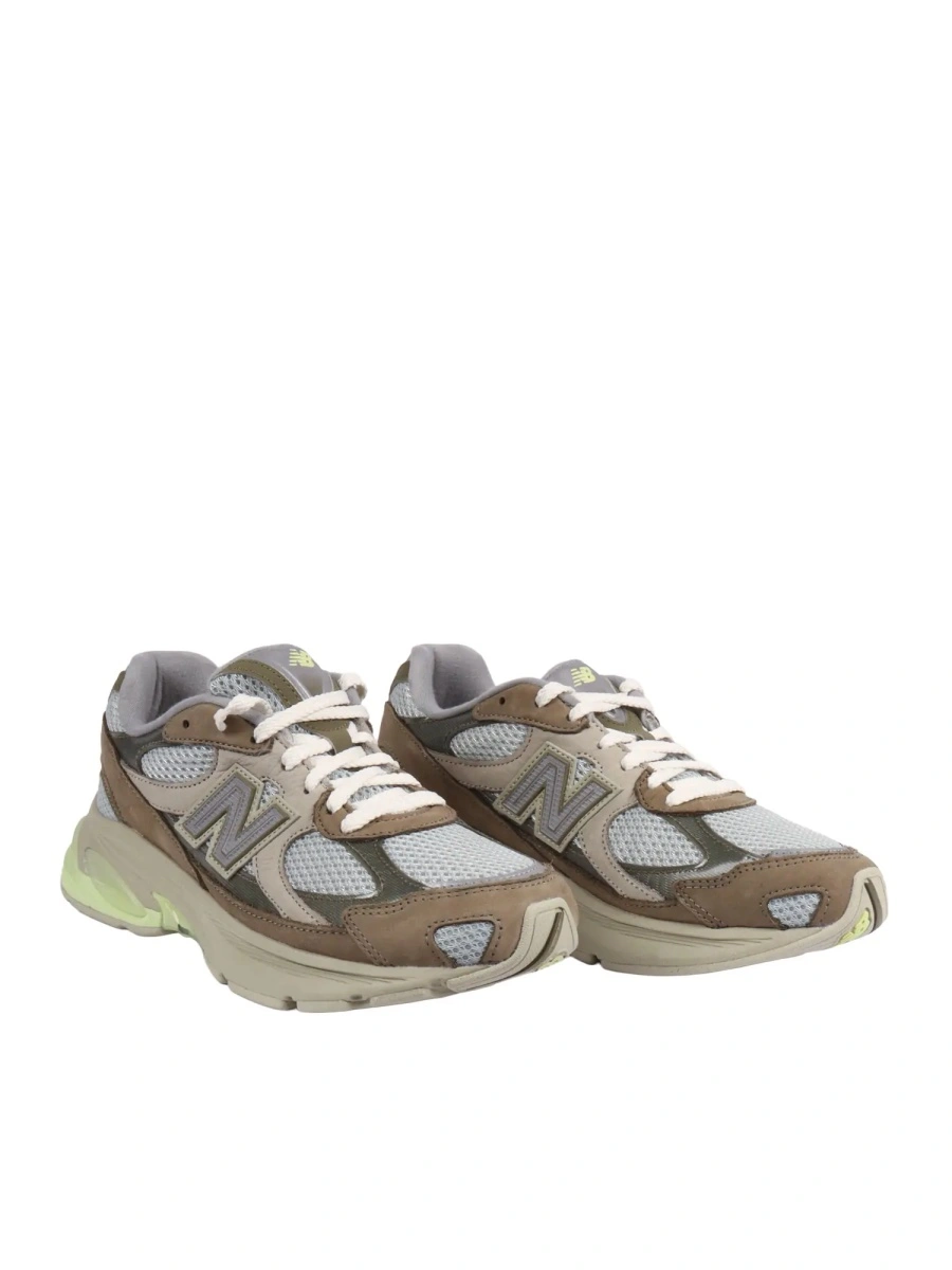 Sneakers Scarpa Lifestyle - UNISEX - TIER 1 - Leather-Synthetic-Mesh - COVERT GREEN - DRY LIME - LONE STAR GREY - Img 2