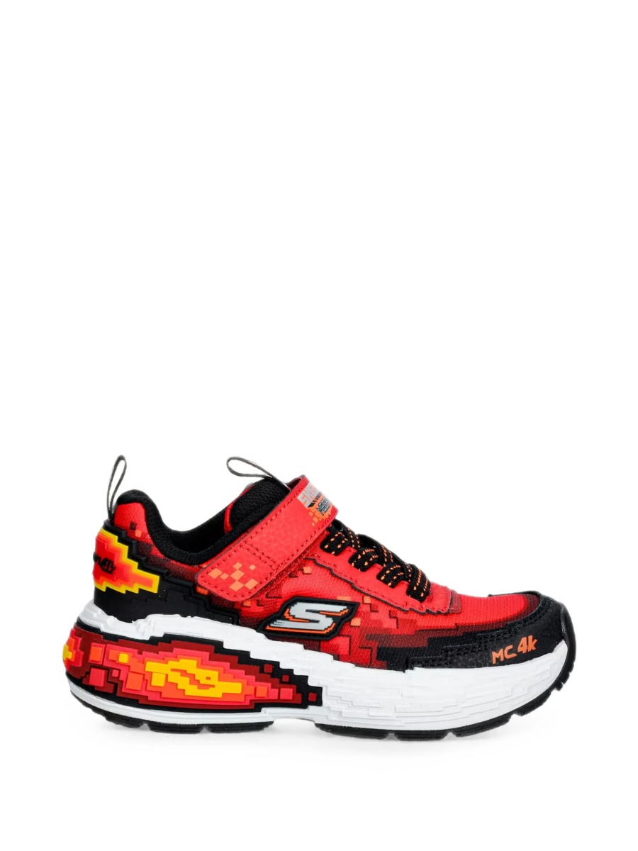 Sneakers SKECHERS rosii din poliuretan si plasa - Img 2
