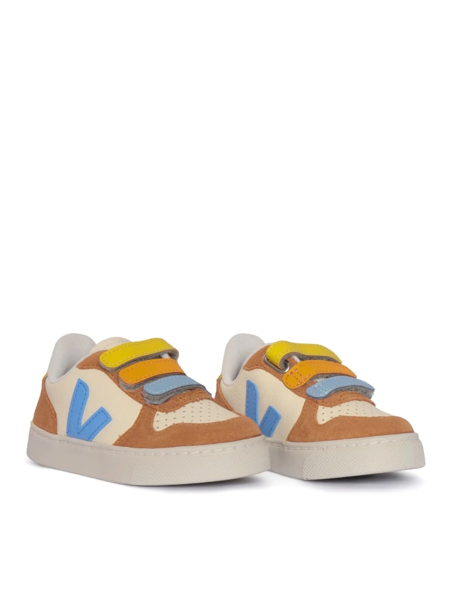 Sneakers SMALL V-10 LEATHER CASHEW_AQUA_UMBER SNEAKERS - Img 2