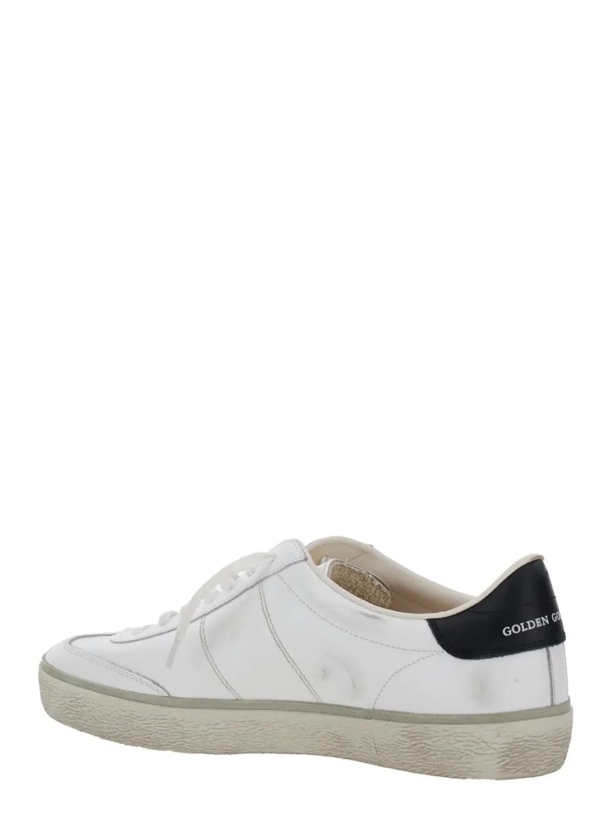 Sneakers Sneaker 'Soul-Star' Low Top with Logo Patch on the Tongue and Lettering Logo on the Back in White Leather Men - Img 2