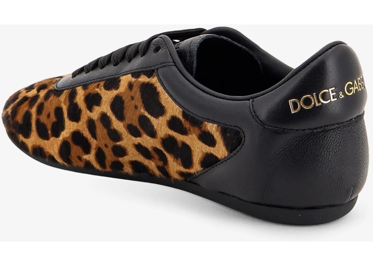 Sneakers Sneakers Ballet In Pony Hair Leopard Print - Img 3