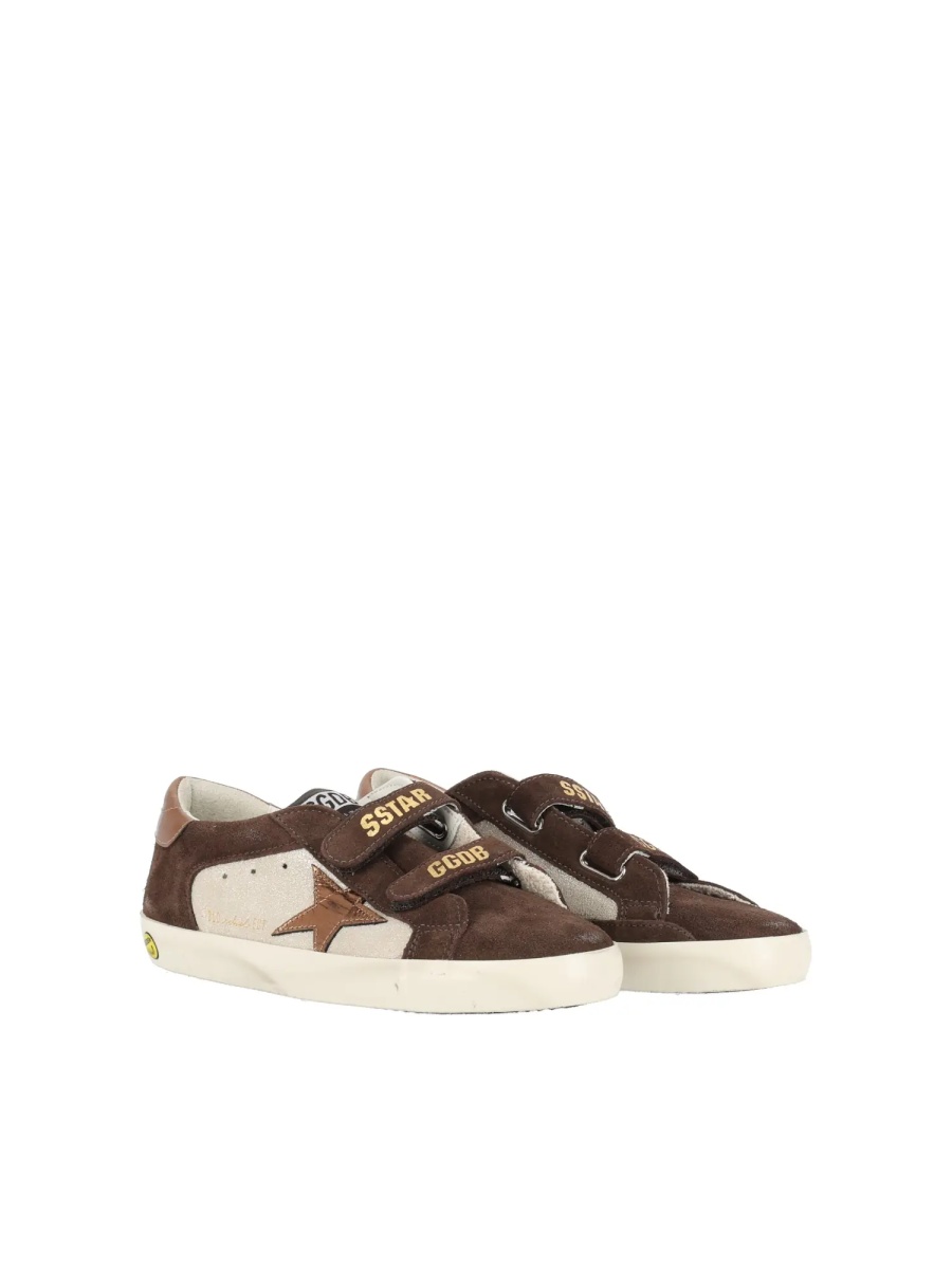 Sneakers SNEAKERS OLD SCHOOL LAMINATED SUEDE AND SUEDE UPPER LAMINATED LEATHER STAR AND HEEL SAND/BROWN - Img 2