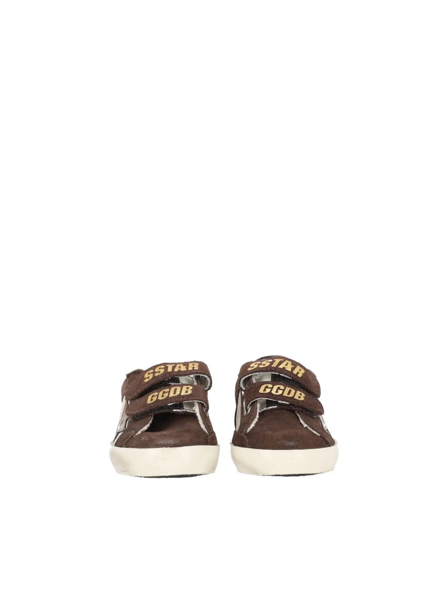 Sneakers SNEAKERS OLD SCHOOL LAMINATED SUEDE AND SUEDE UPPER LAMINATED LEATHER STAR AND HEEL SAND/BROWN - Img 3