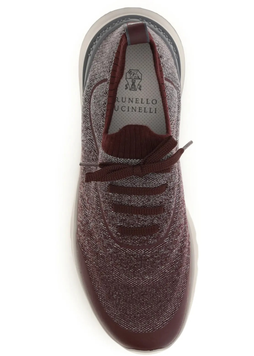 Sneakers Techno cotton knit Sneakers runners - Img 4