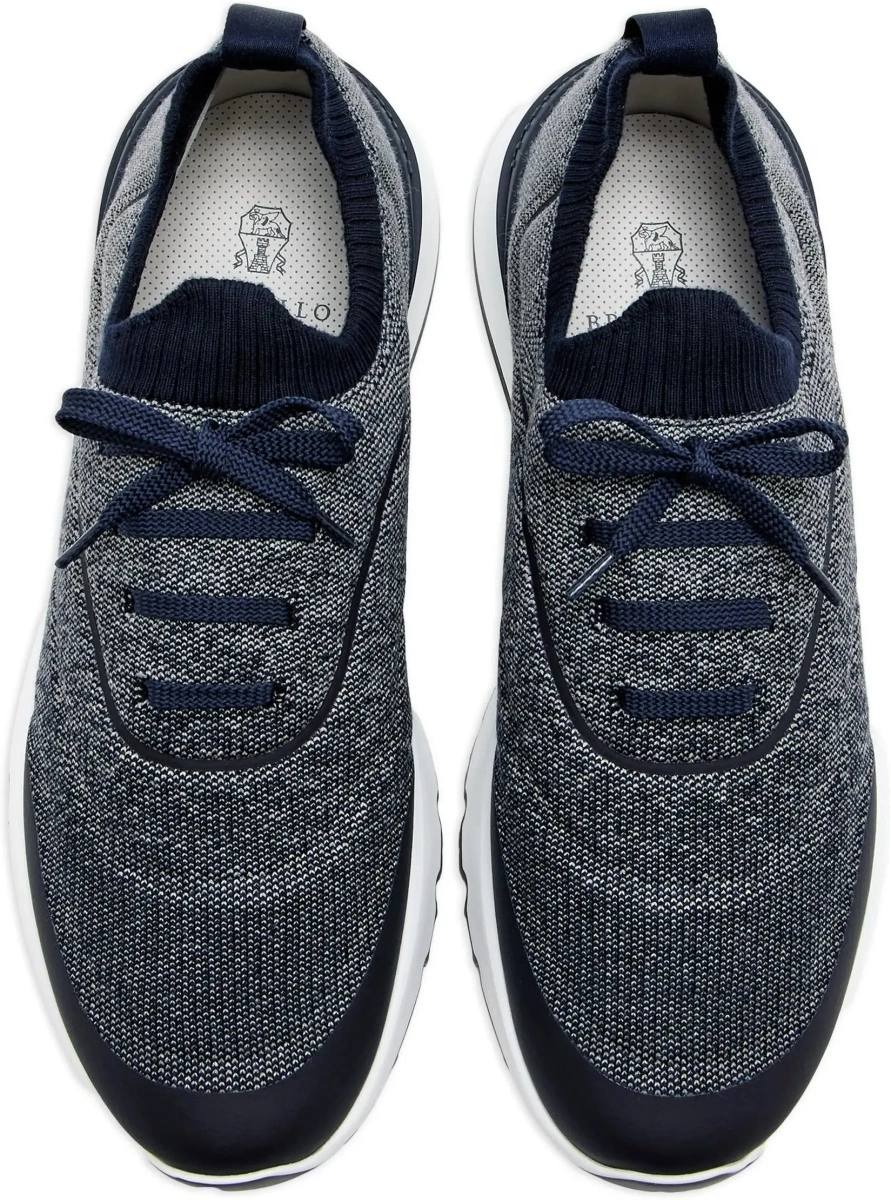 Sneakers Techno cotton knit Sneakers runners - Img 5