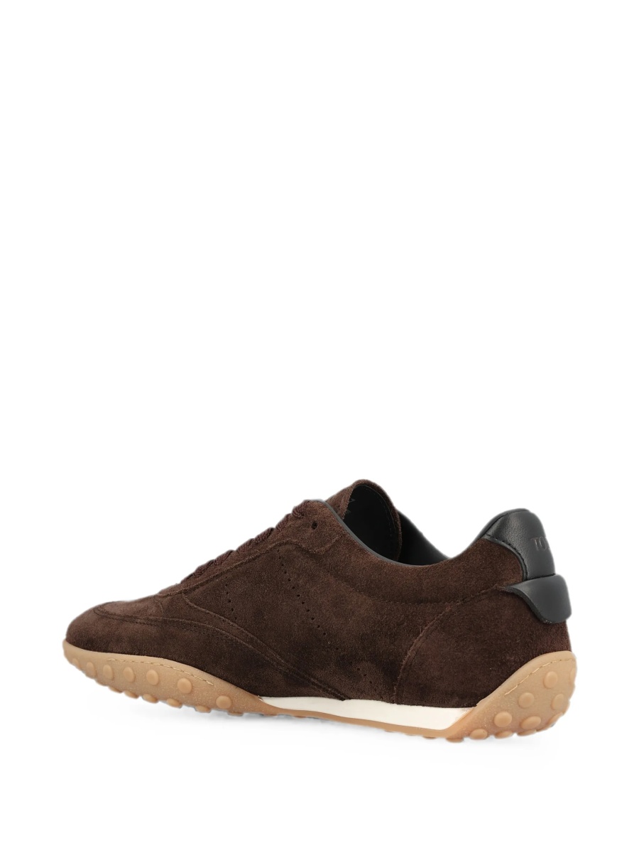 Sneakers TOD'S maro din piele intoarsa - Img 2