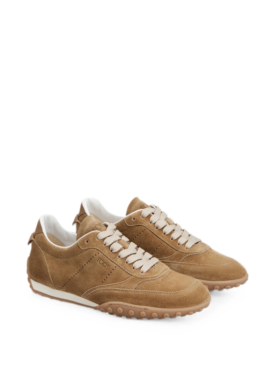 Sneakers TOD'S neutri din piele intoarsa - Img 2