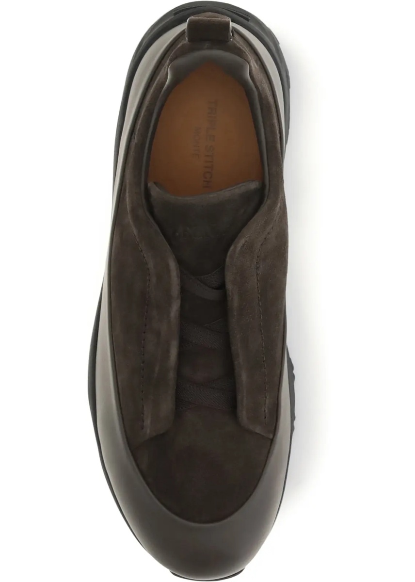Sneakers Triple Stitch™ Monte leather and suede Sneakers - Img 4