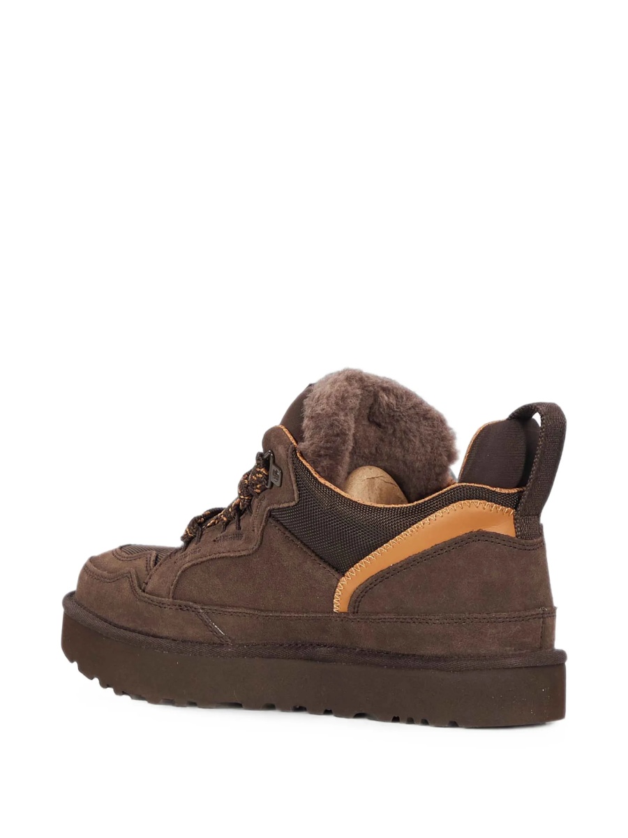Sneakers UGG maro din piele intoarsa - Img 3