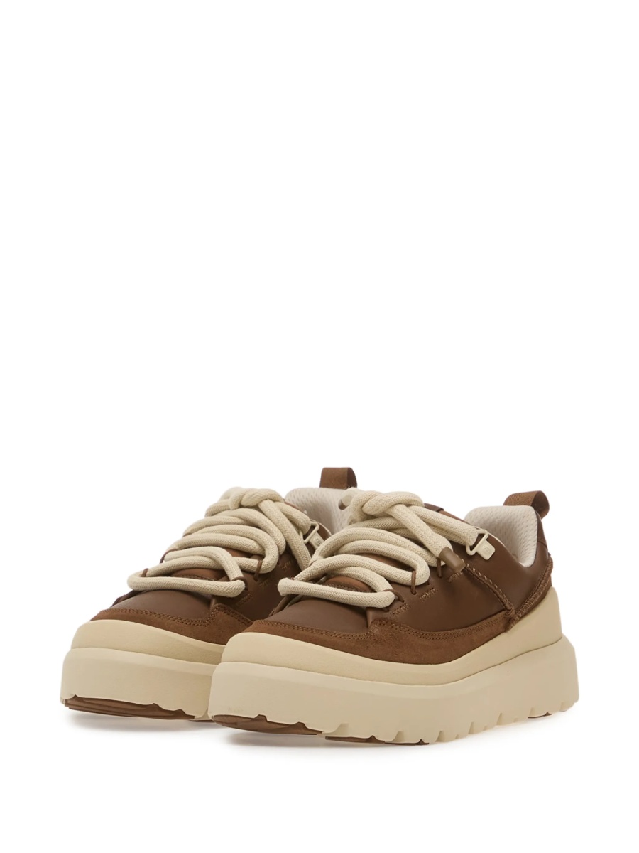 Sneakers UGG maro din piele - Img 2