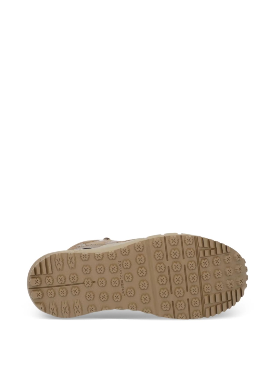 Sneakers Under Armour neutri din material textil si piele - Img 5