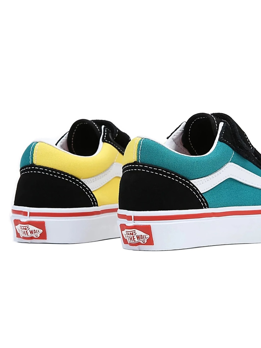 Sneakers Vans negri din material textil - Img 5