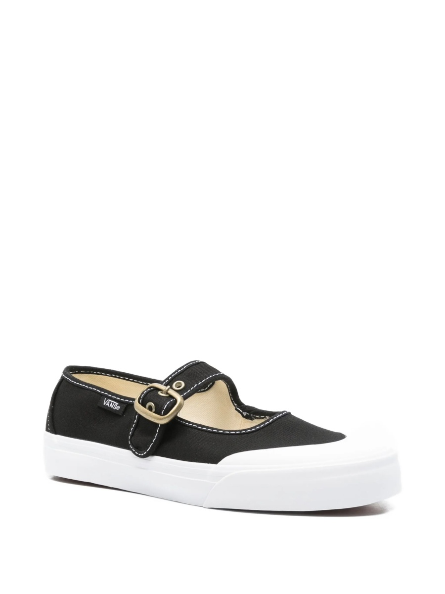 Sneakers Vans negri din material textil - Img 2
